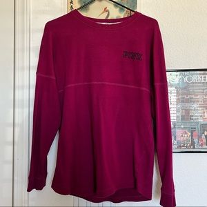 VS PINK Magenta Long Sleeve Top